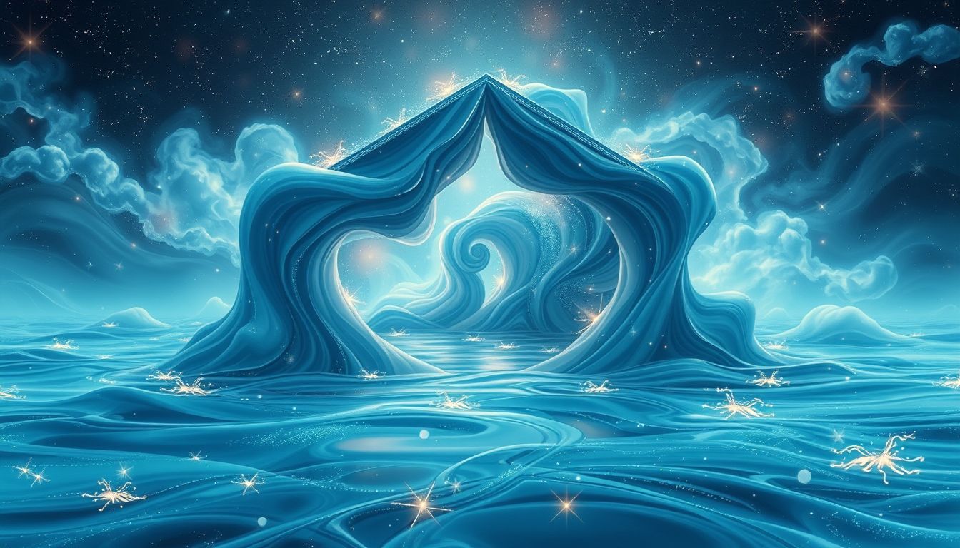 Ein überflutetes Logis symbolisiert oft emotionale Überforderung im Traum.