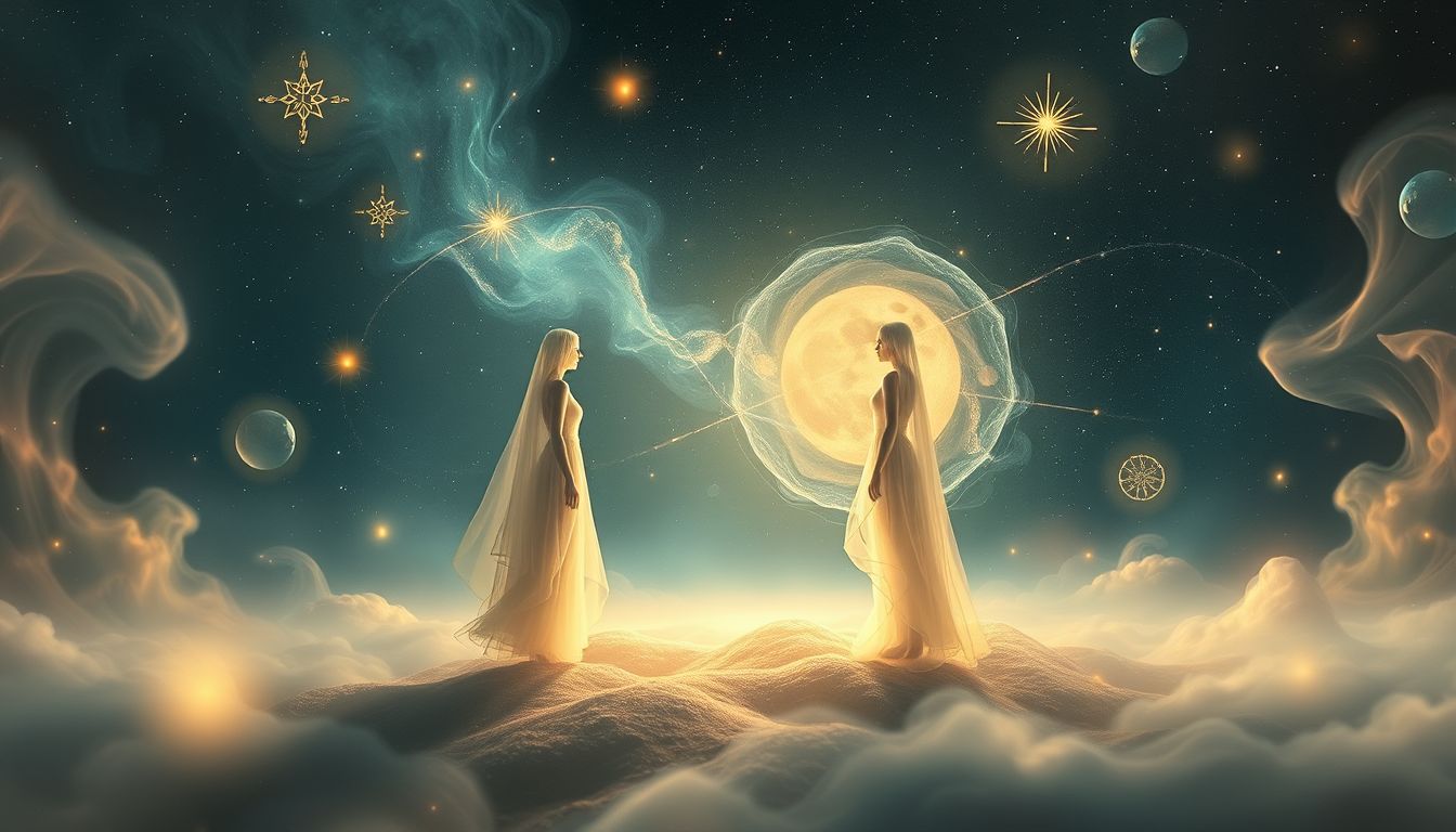 Eine unerwartete Begegnung im Traum symbolisiert neue Chancen.