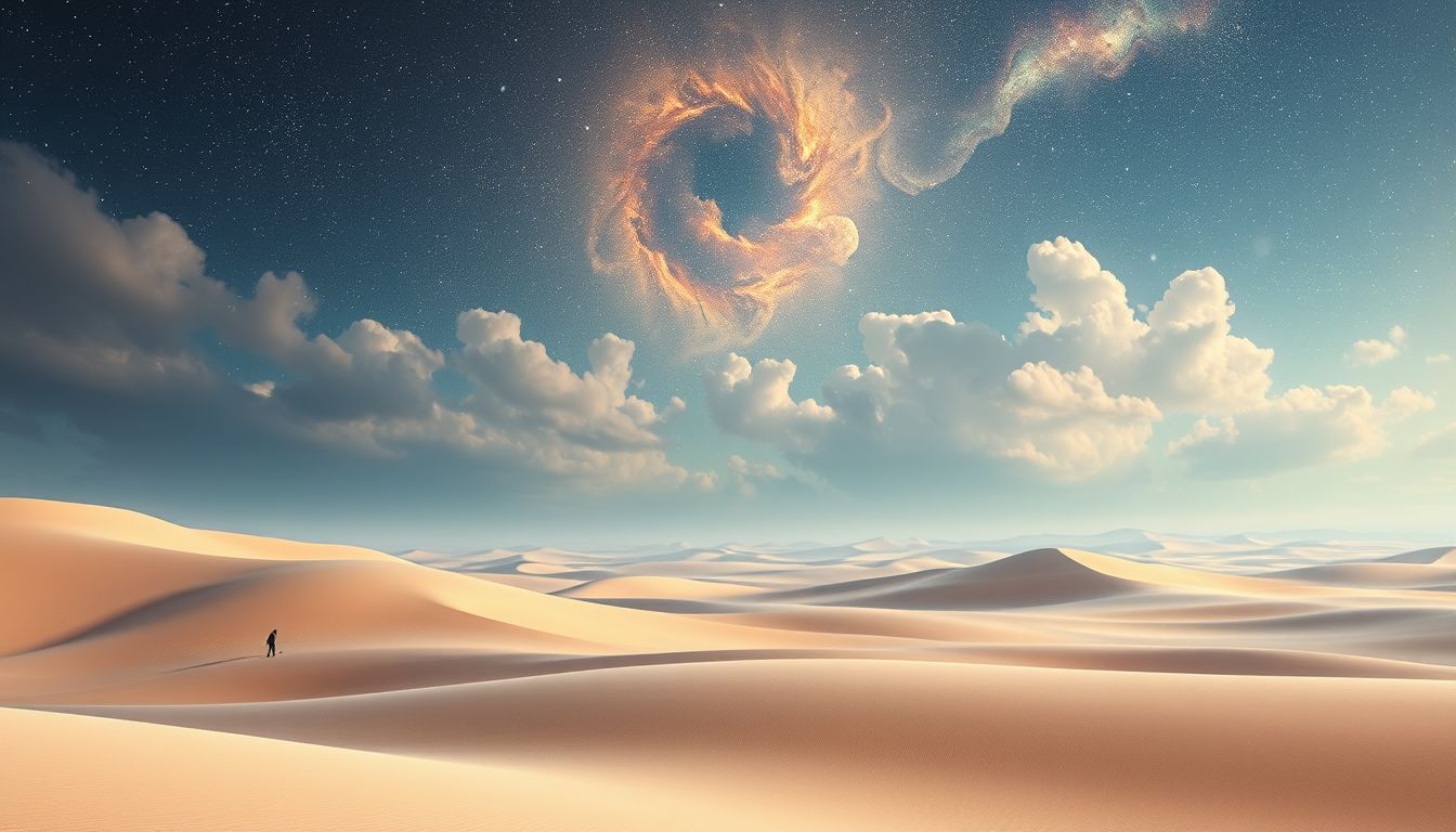 Der Traum von Wüste symbolisiert Freiheit und innere Klarheit.