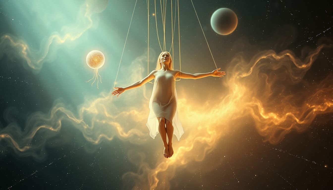 Träume von Lähmung symbolisieren oft innere Konflikte und Handlungsunfähigkeit.