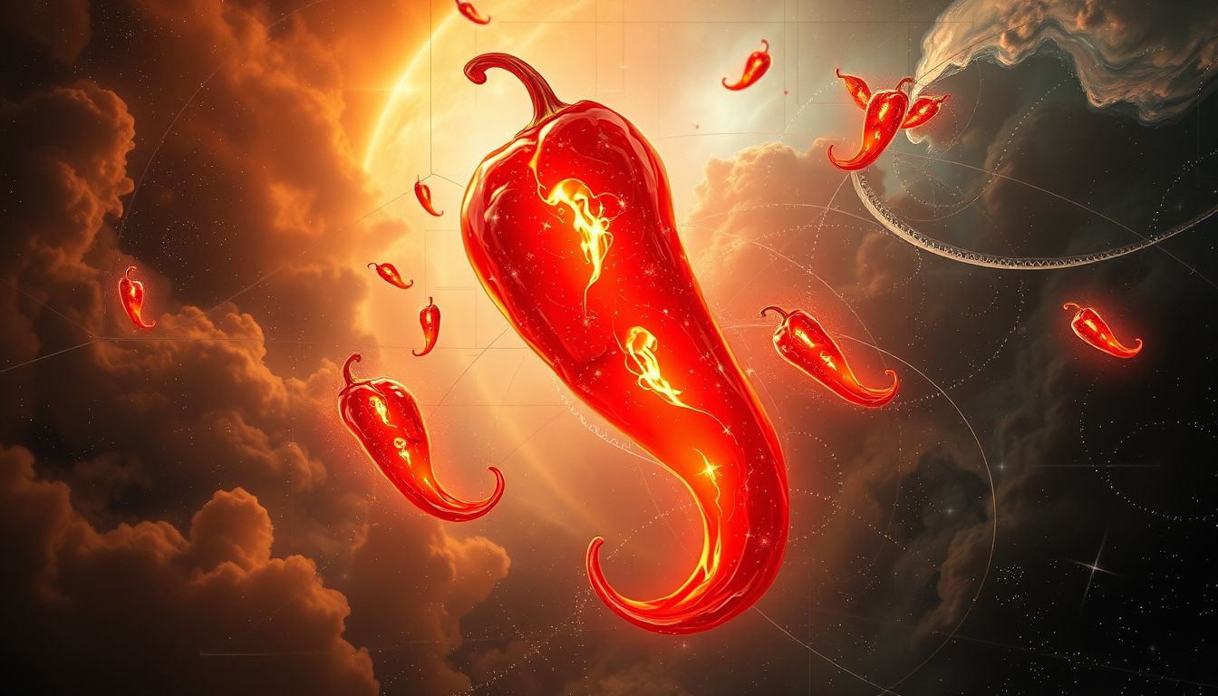 Rote Paprika im Traum symbolisiert innere Kraft und entschlossenen Mut.