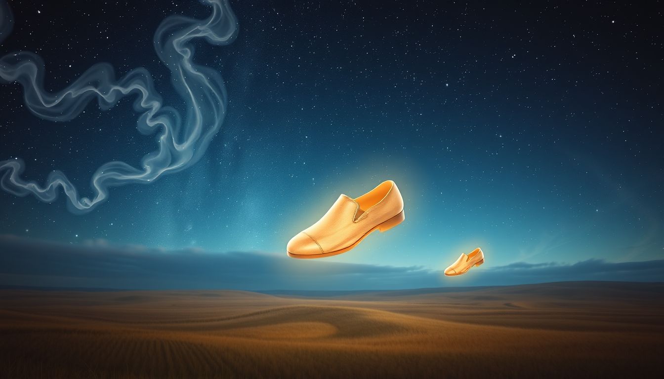 Holzschuhe im Freien symbolisieren im Traum oft Erdverbundenheit.