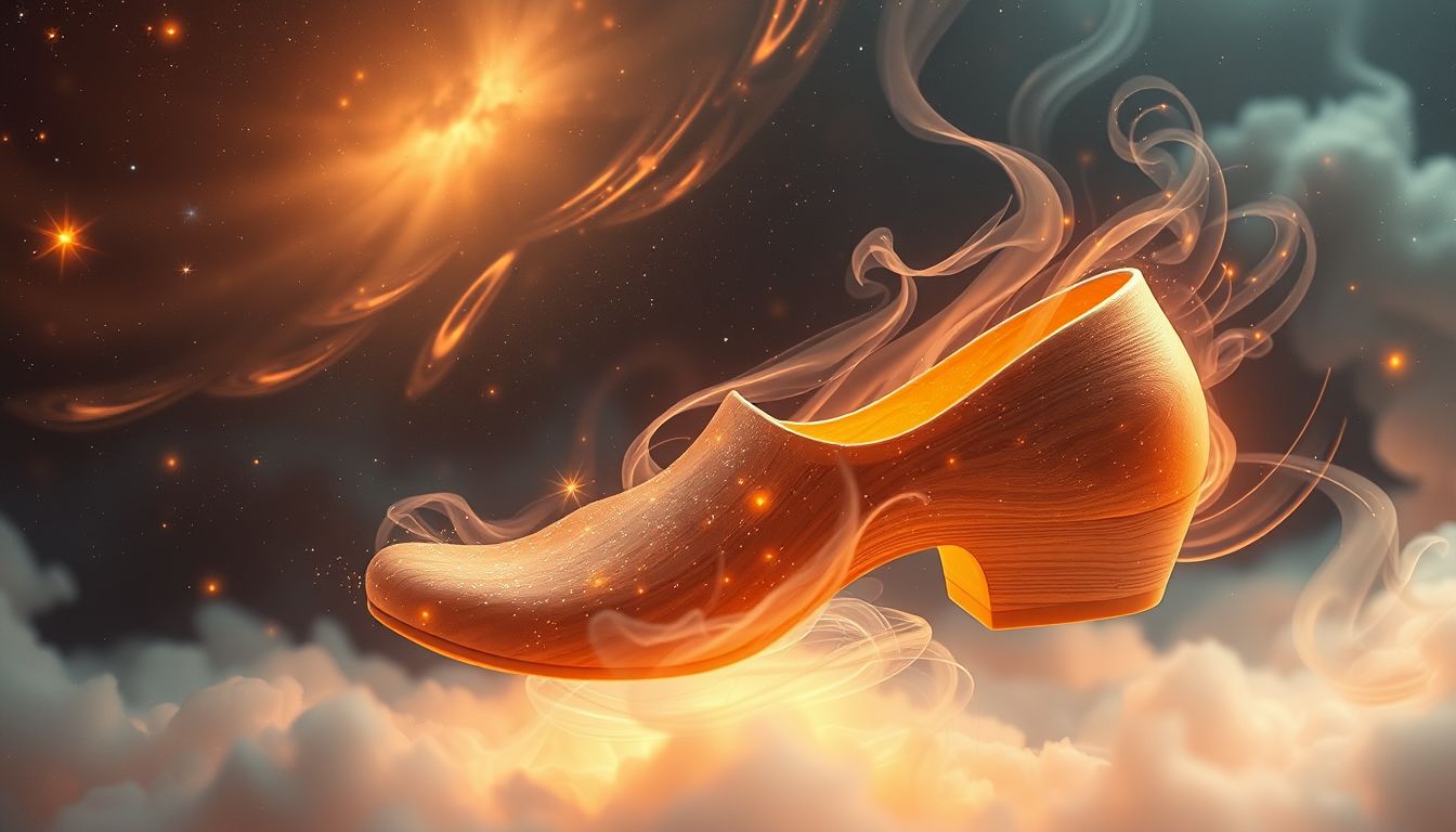 Das Verbrennen von Holzschuhen symbolisiert Loslassen alter Lebensweisen.