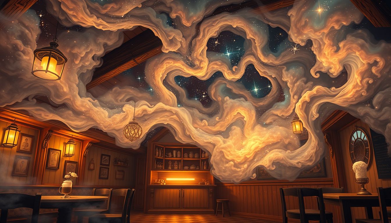 Träumen von einer Kneipe symbolisiert oft Gemeinschaft und Geborgenheit.