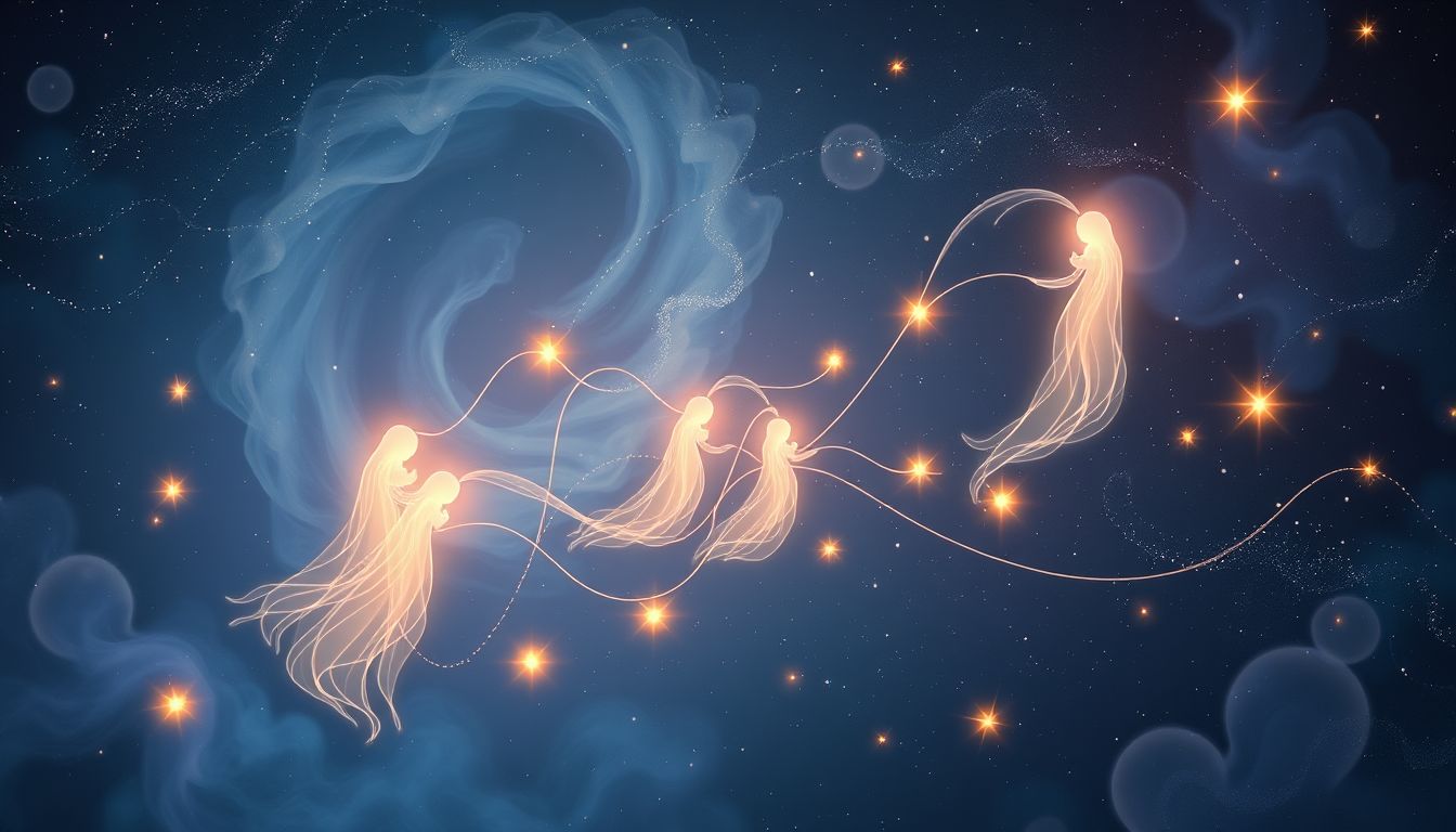 Die Gevatterin im Traum symbolisiert familiäre Bindungen und Tradition.