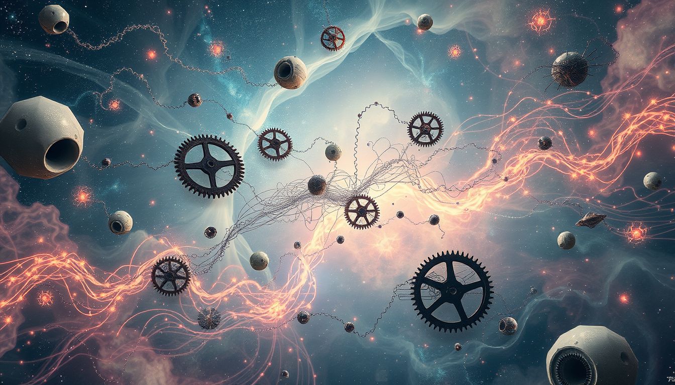 Technologie-Verrottung symbolisiert Kontrollverlust und digitale Überforderung.