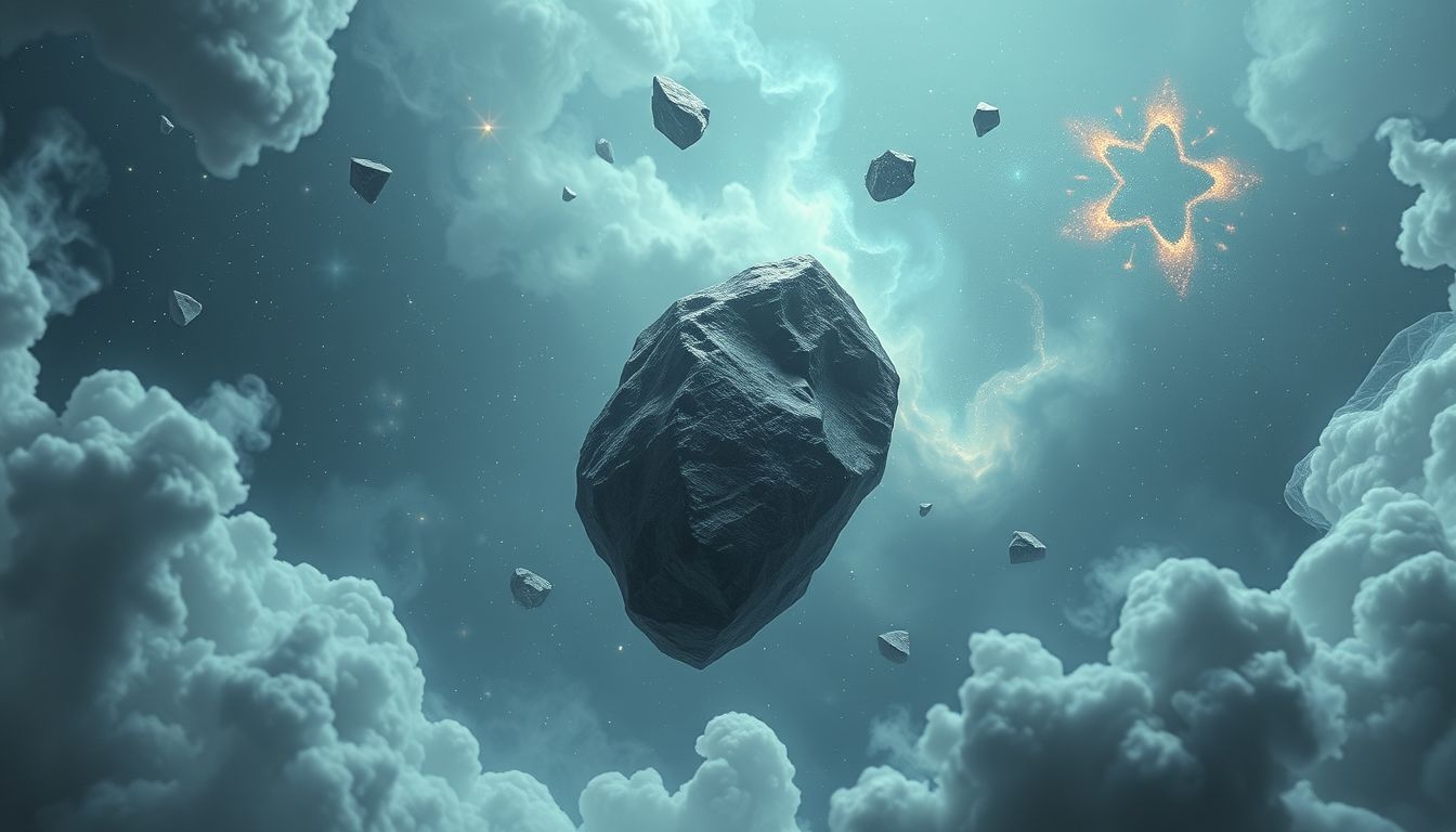 Der Felsbrocken symbolisiert oft die Angst vor Kontrollverlust.