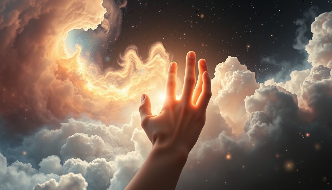 Das Winken Verstorbener symbolisiert oft Hoffnung und Abschied im Traum.