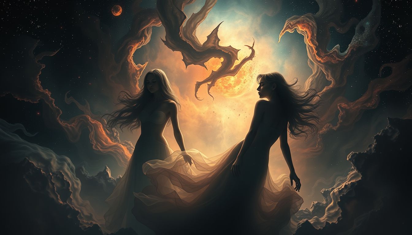 Von bedrängender Frau träumen symbolisiert innere Ängste und Konflikte.