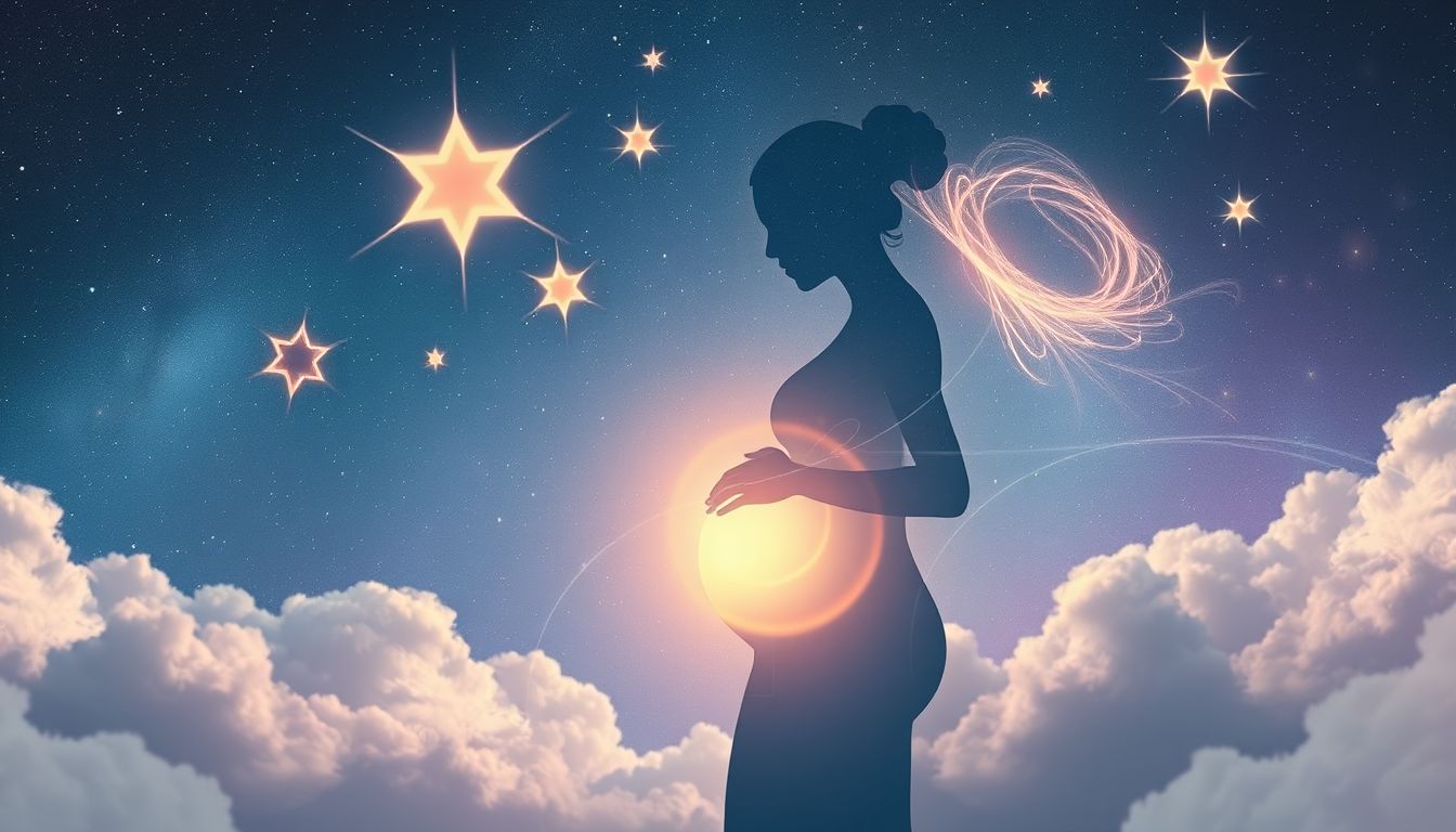 Ein Traum von Schwangeren symbolisiert Kreativität und neuen Lebensbeginn.