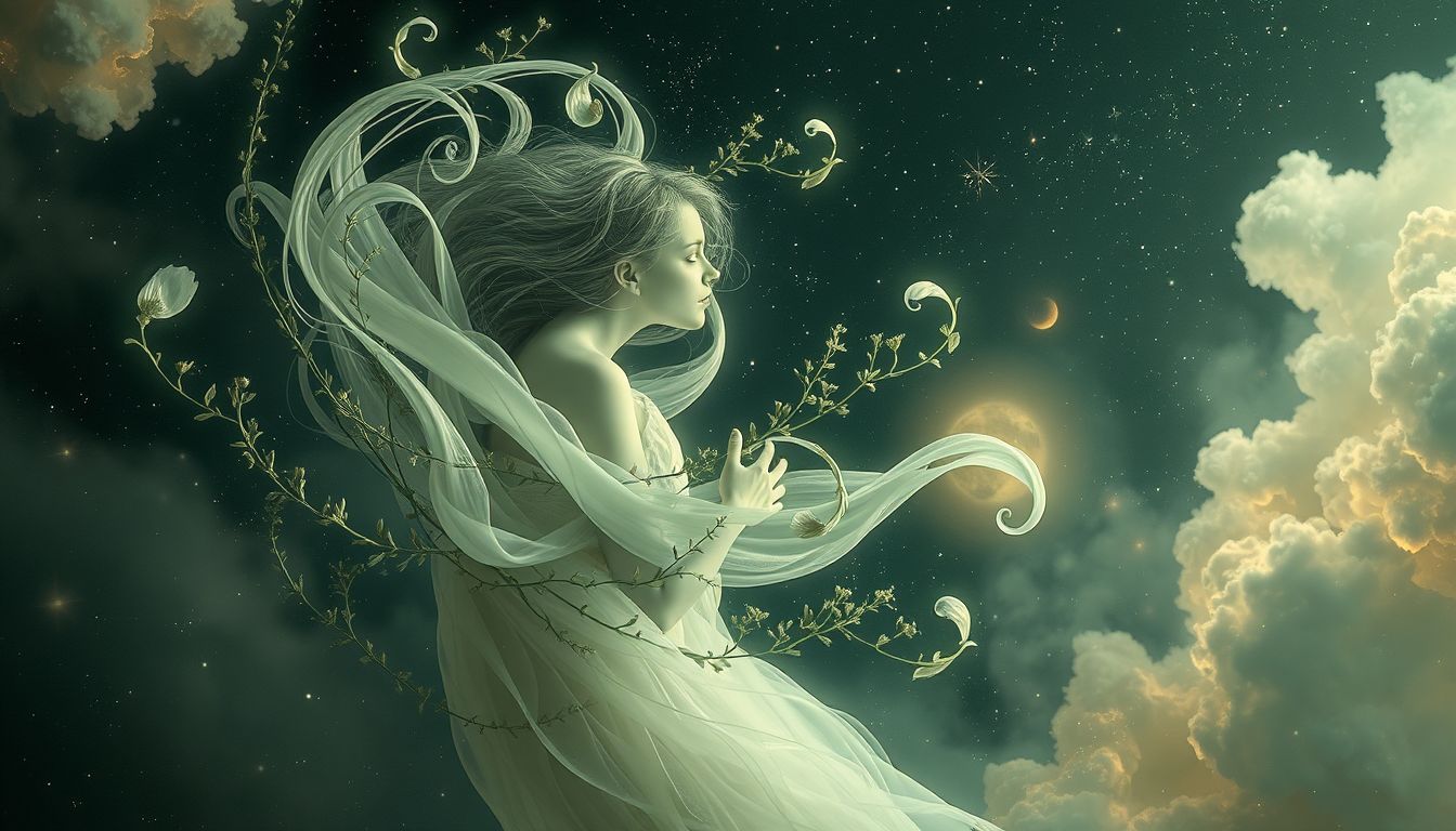 Von Thymian umgeben zu sein symbolisiert Schutz und Heilung im Traum.