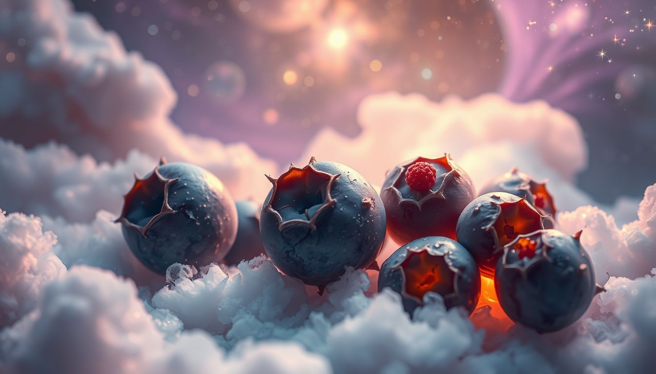 Verdorbene Blaubeeren im Traum warnen vor gesundheitlichen Problemen.