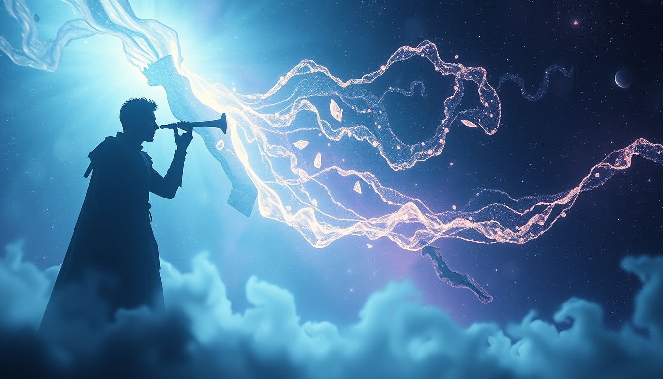Das Jagdhorn im Kriegstraum symbolisiert Alarm und bevorstehenden Konflikt.