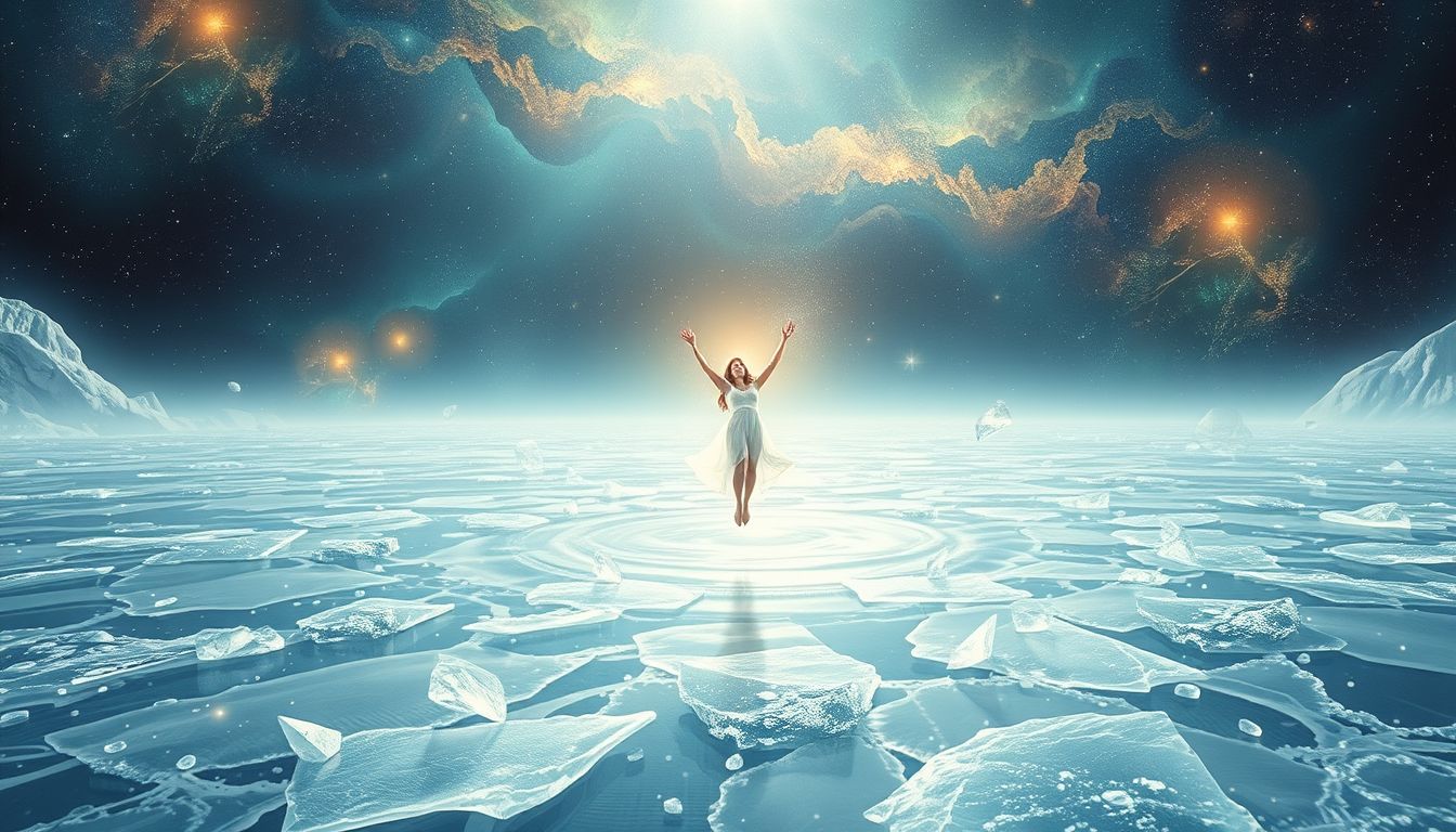 Der 14. Traum symbolisiert Hoffnung trotz lebensbedrohlicher Situationen im Eismeer.