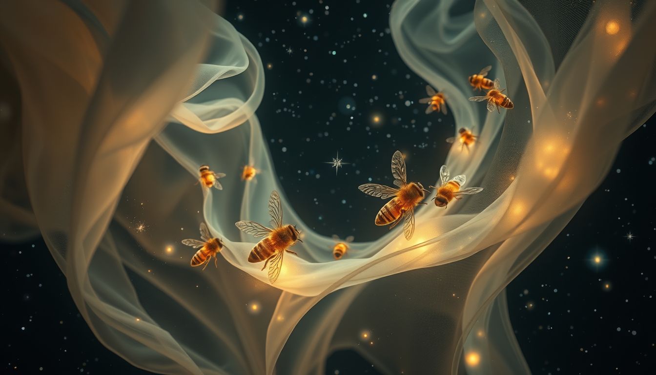 Immen in Kleidung symbolisieren Schutz und verborgene innere Stärke.