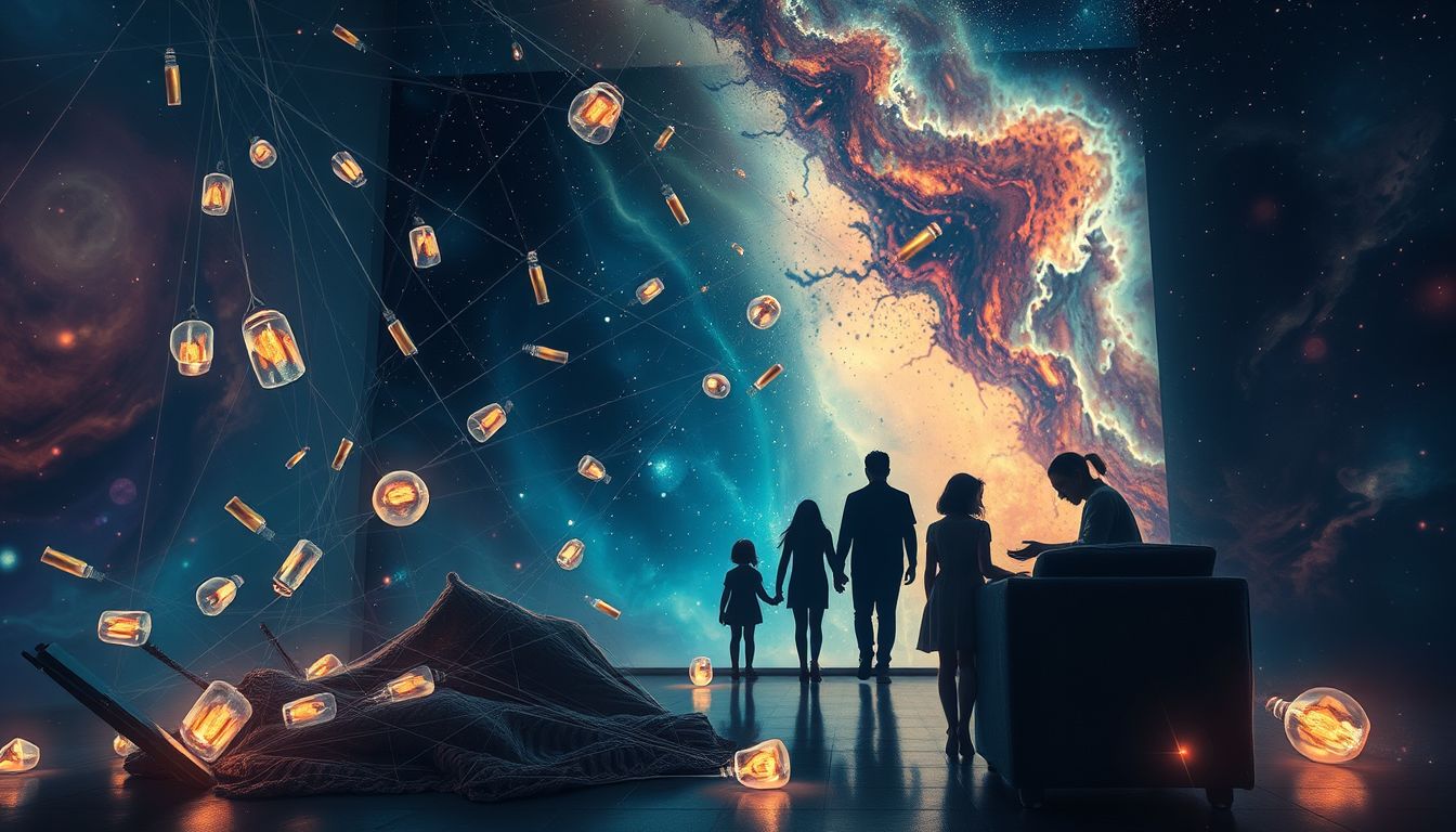 Munition im Haus symbolisiert innere Konflikte und familiäre Spannungen.