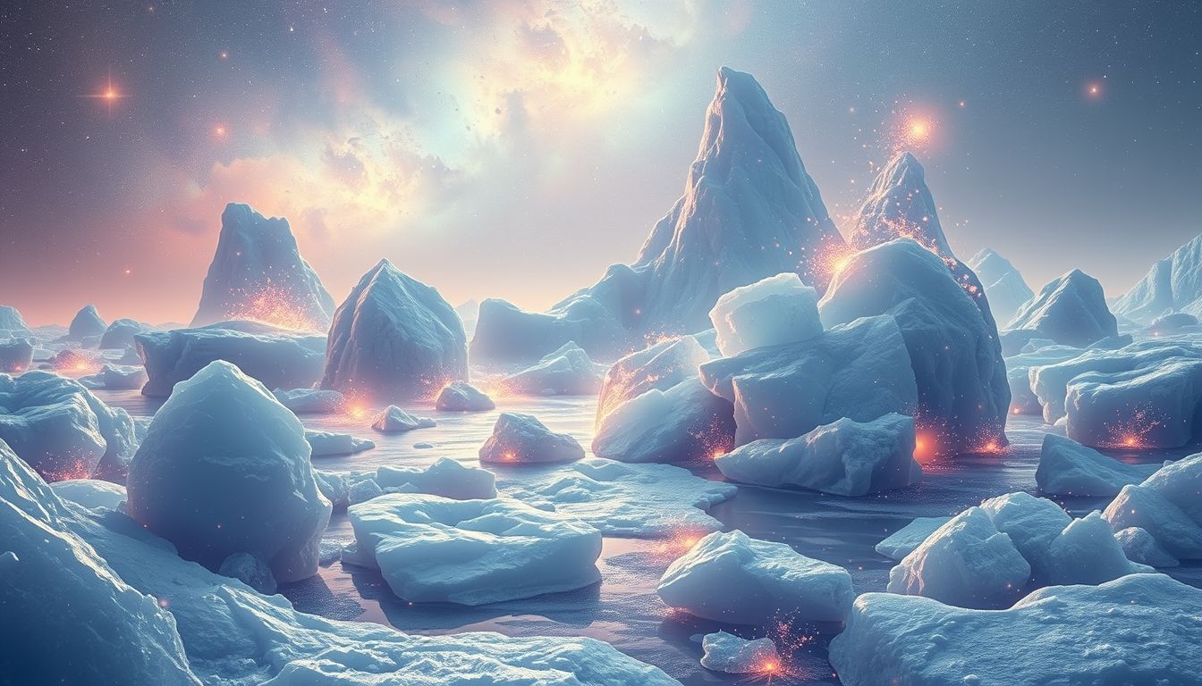 Der Klimawandel lässt das Eismeer in Träumen schmelzen.