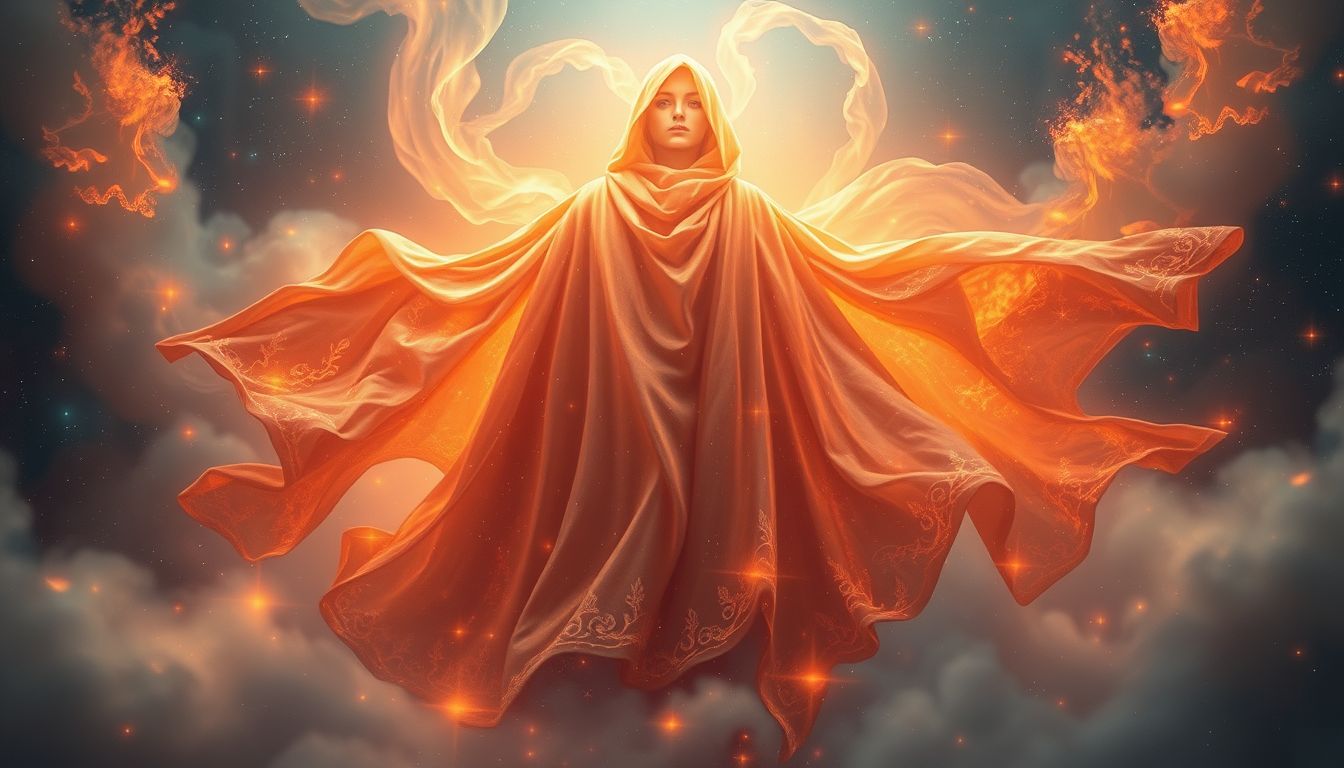 Ein Schutz-Umhang im Traum symbolisiert Bewahrung vor emotionaler Hitze.