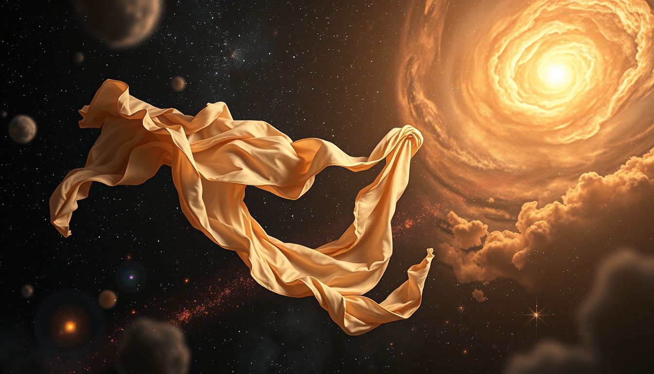 Ein zerrissener Ärmel symbolisiert innere Konflikte und Verletzlichkeit.