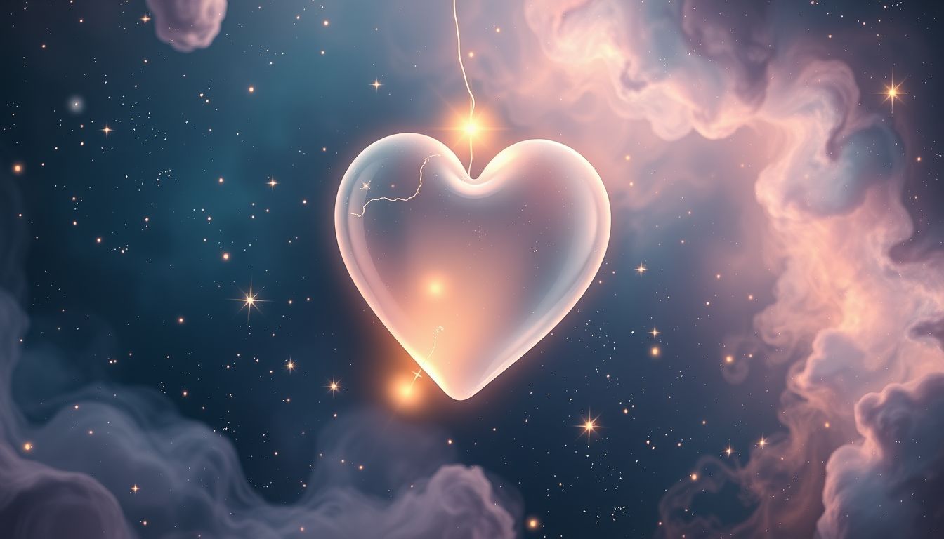 Herzstechen im Traum symbolisiert oft tiefen inneren Frieden.