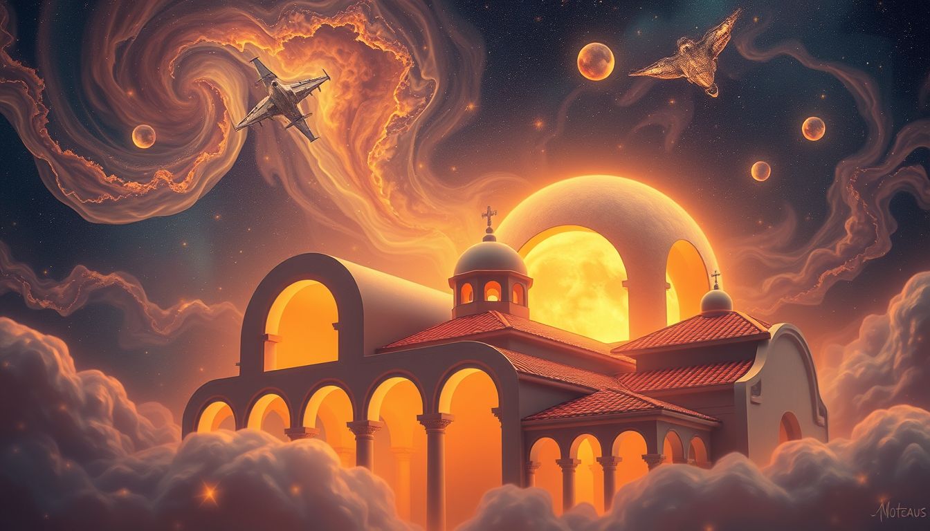 Südliche Architektur vereint zeitlose Schönheit mit kultureller Tradition.