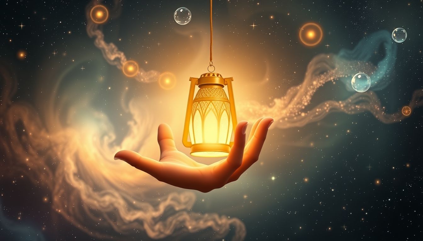Eine Handlaterne verschenken symbolisiert Licht und Hoffnung teilen.