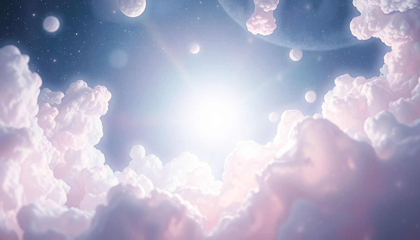 Weißes Licht im Traum symbolisiert oft spirituelle Reinheit und Erleuchtung.