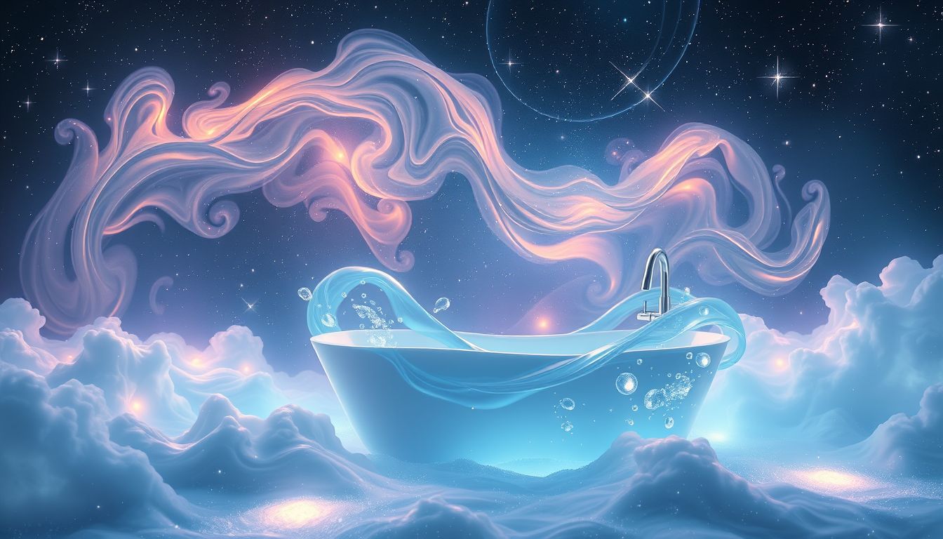 Das Badezimmer symbolisiert Reinigung und emotionale Erneuerung im Traum.