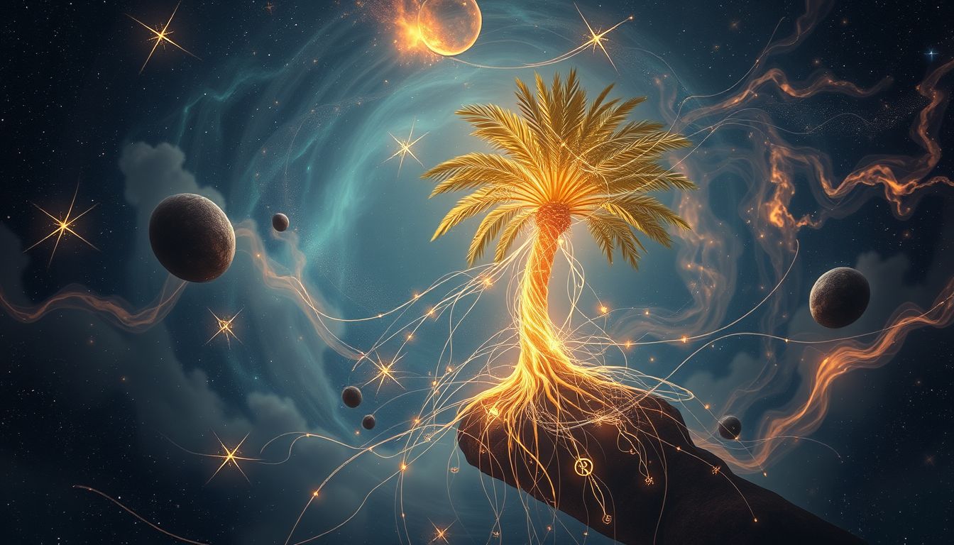 Der Dattelbaum im Traum symbolisiert Wurzeln und kulturelle Herkunft.