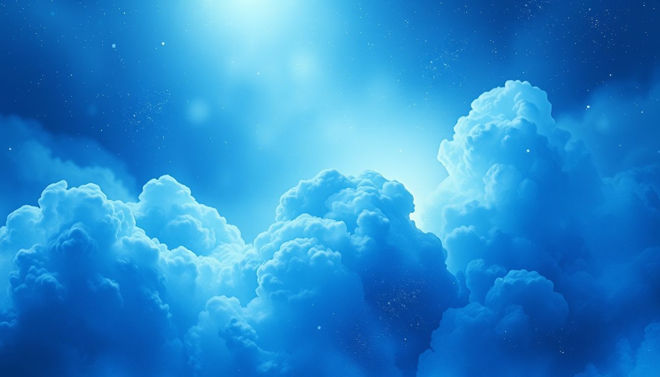 Blau im Farbkasten symbolisiert tiefen Frieden und innere Weisheit.