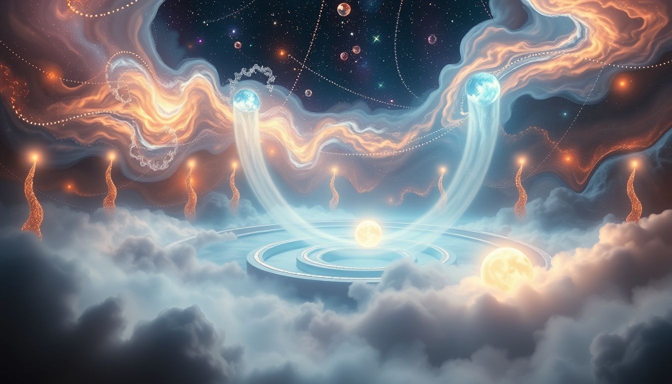 Die Mitte des Labyrinths symbolisiert inneren Frieden und Selbstfindung.