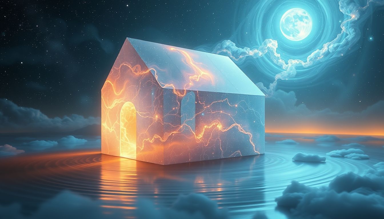 Das Haus im Traum symbolisiert oft persönliche Identität und innere Welt.