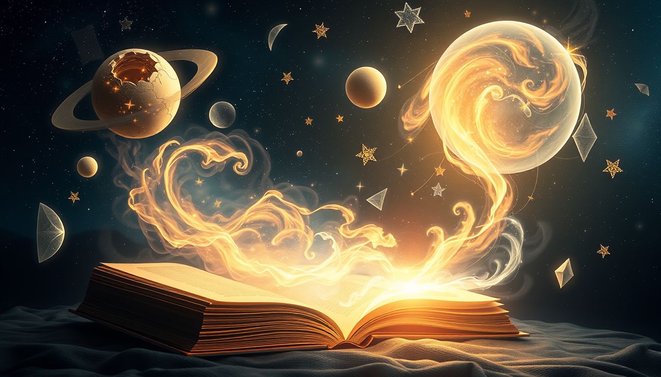 Ein Buch mit Geheimnis symbolisiert verborgene Erkenntnisse im Traum.