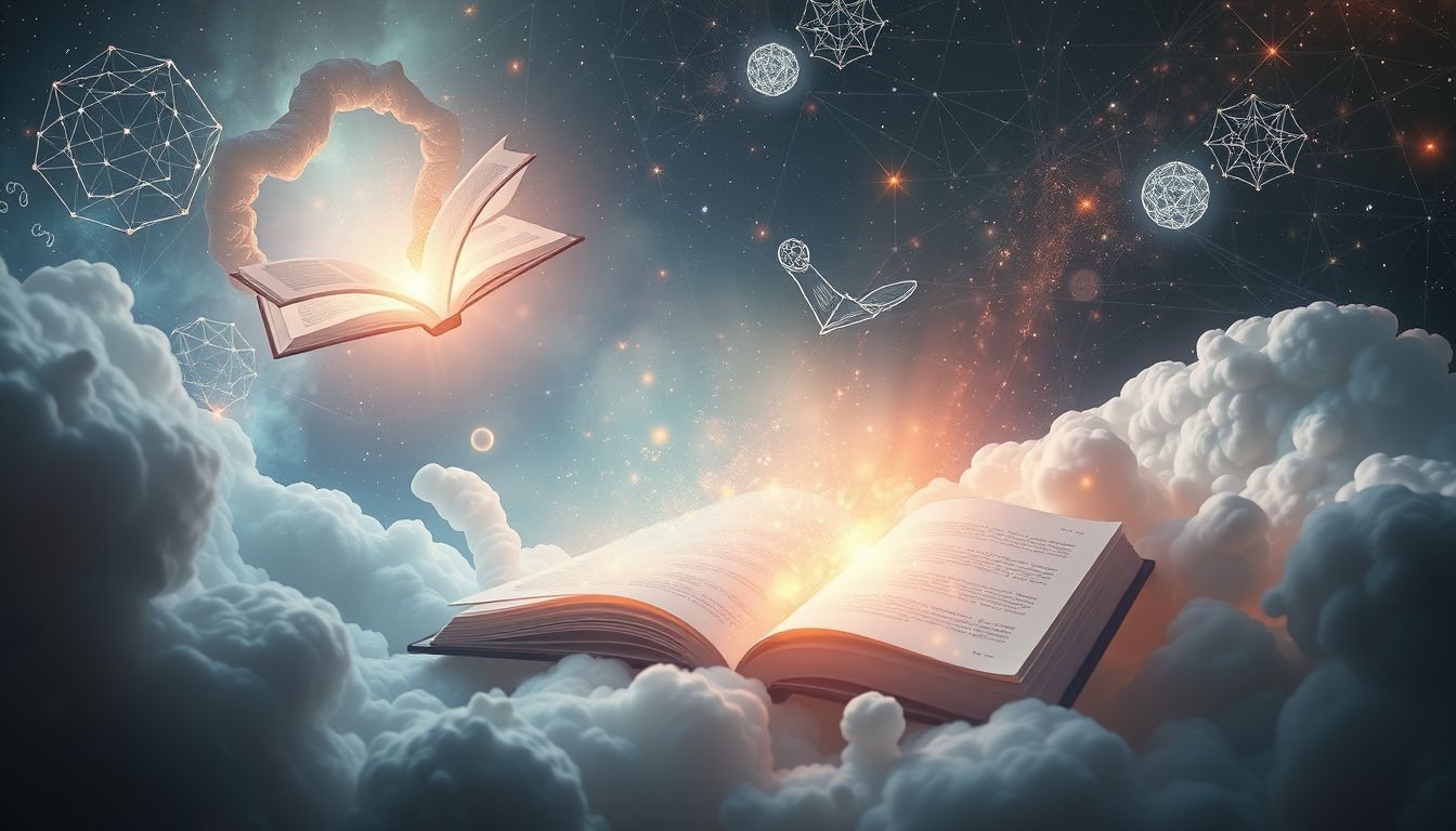 Ein Buch über die Zukunft symbolisiert Hoffnung und neue Wege.