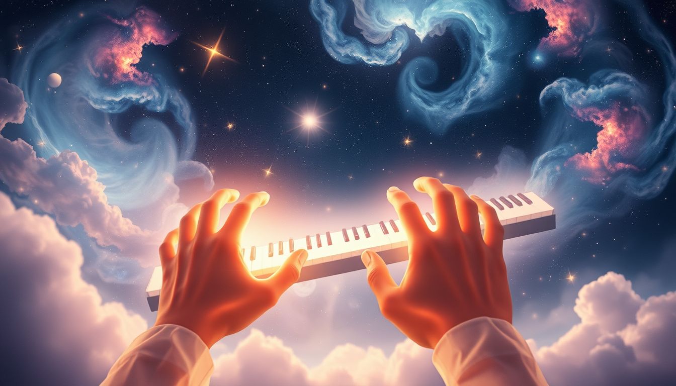 Ein Pianist symbolisiert oft Liebe, Dienst und Anerkennungssuche.