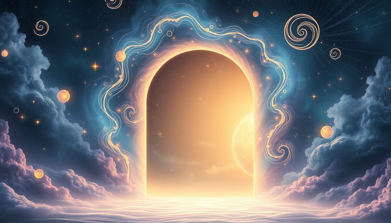 Eine offene Einfahrt symbolisiert neue Chancen und unbegrenzte Möglichkeiten.