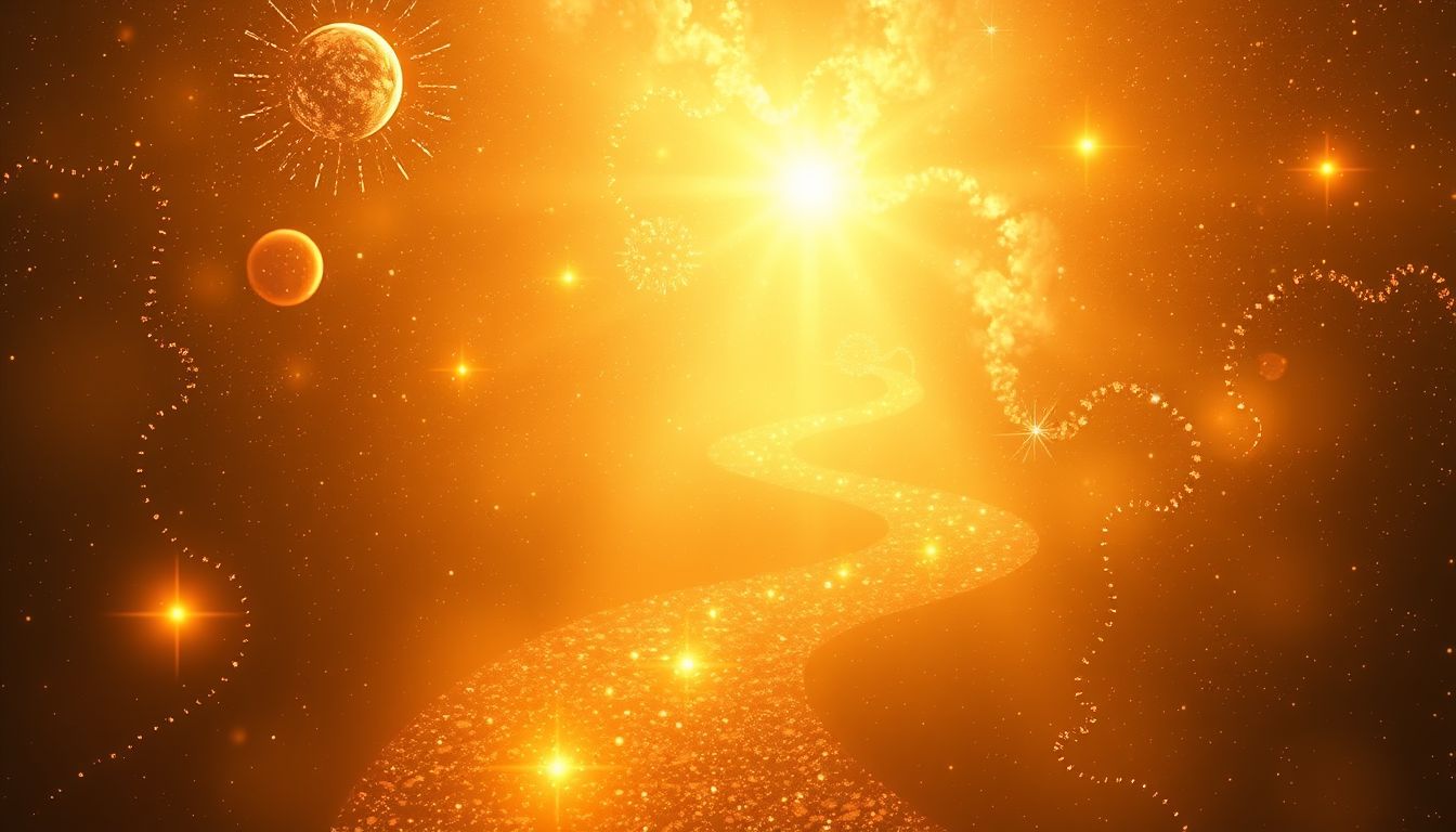 Eine helle Einfahrt symbolisiert Neubeginn, Optimismus und Chancen im Leben.