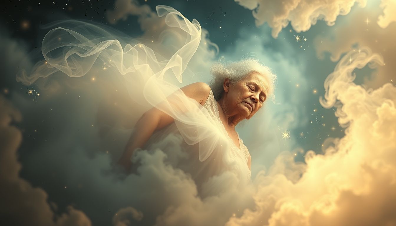 Eine kranke alte Dame im Traum symbolisiert innere Schwäche und Heilung.
