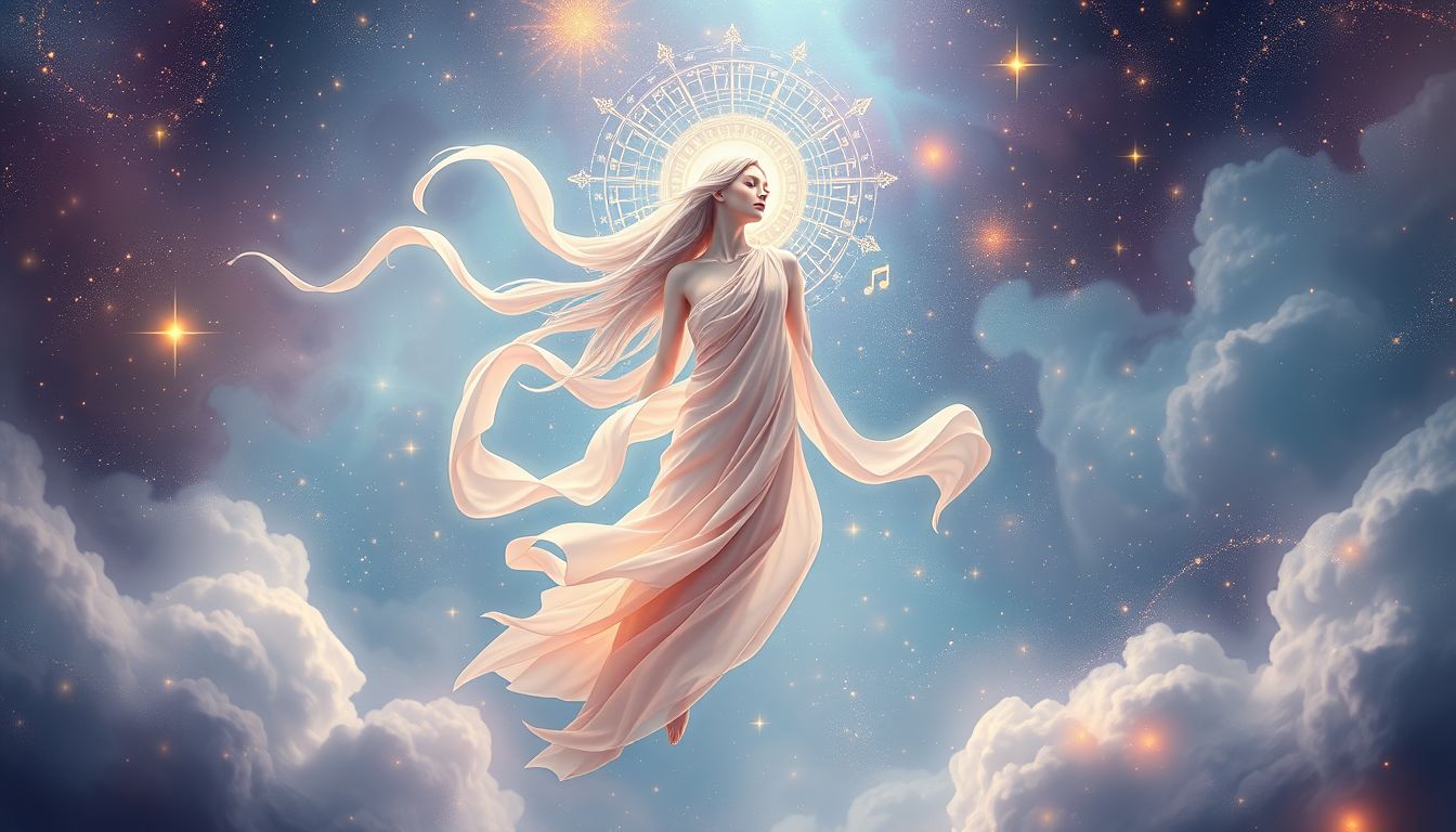 Eine Sibylle im Traum symbolisiert kreative Inspiration und innere Harmonie.
