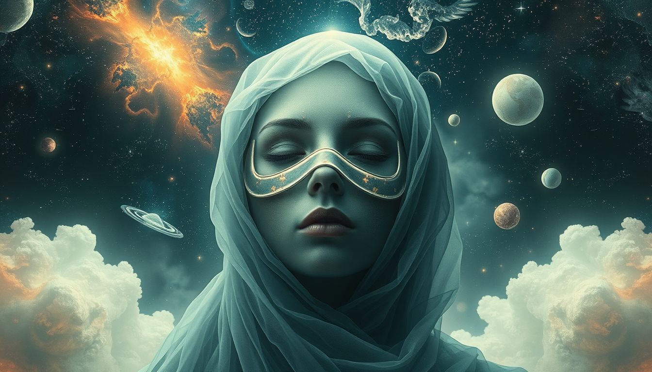 Eine zu enge Maske symbolisiert Angst vor Ablehnung und Verstellung.