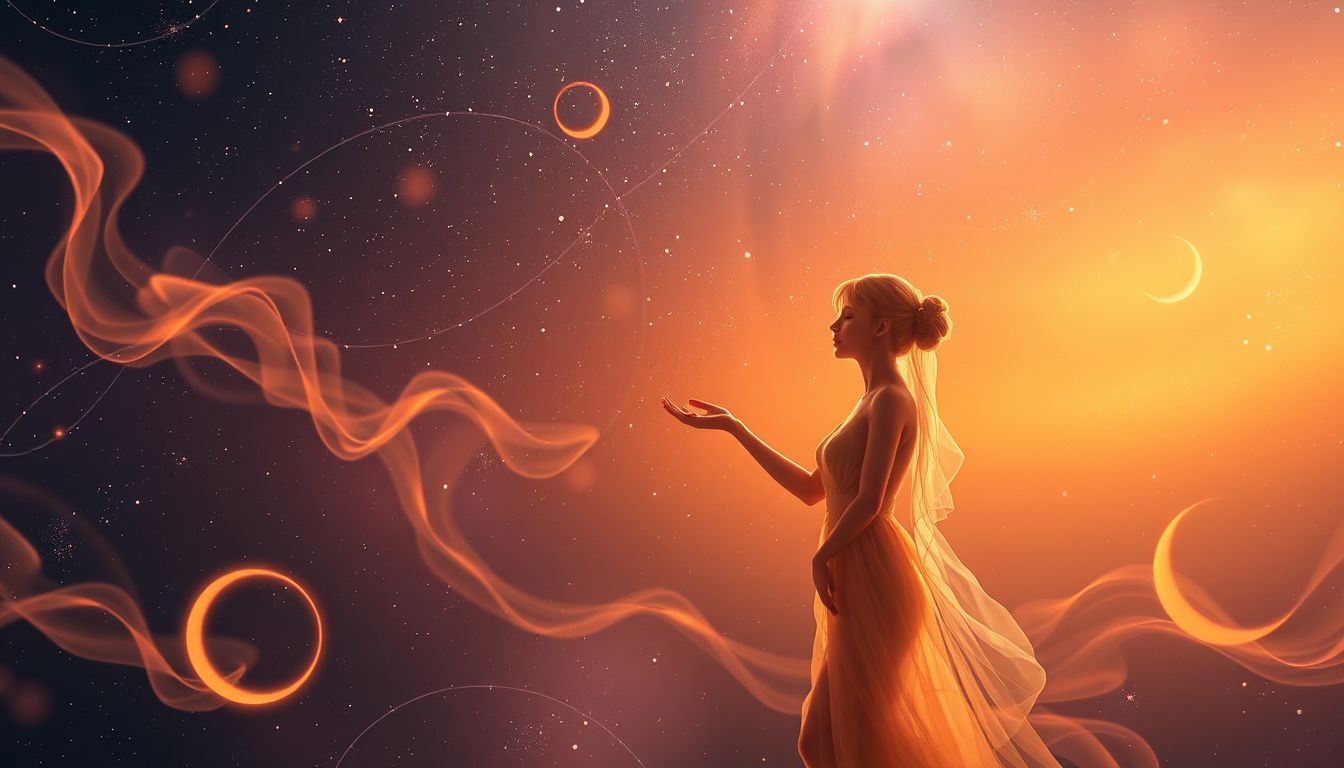 Einen Sonnenuntergang mit Geliebtem träumen symbolisiert romantische Harmonie.