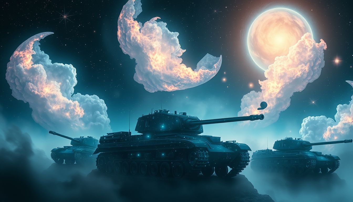 Panzer symbolisieren oft Schutz, Stärke und innere Konflikte im Traum.