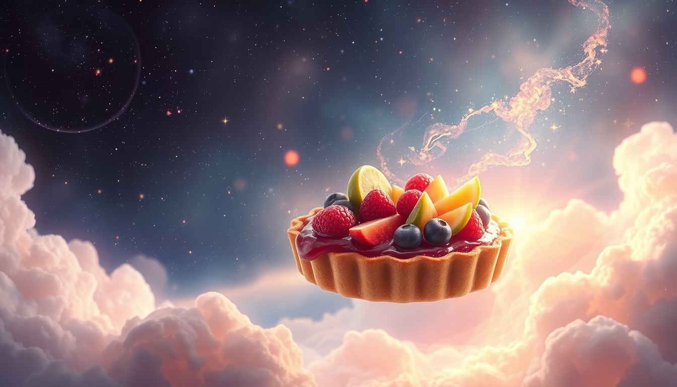 Im Traum sprechender Obstkuchen symbolisiert die kraftvolle innere Stimme.