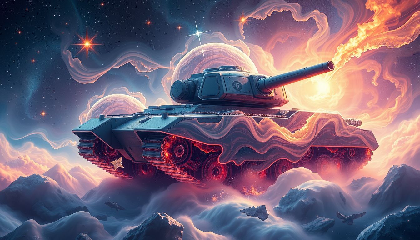Panzer symbolisieren im Traum oft unbesiegbare Stärke und Schutz.