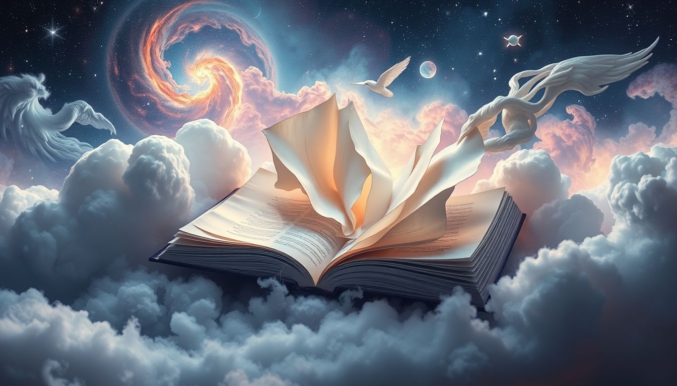 Das Reißen von Büchern symbolisiert oft den Verlust von Wissen.