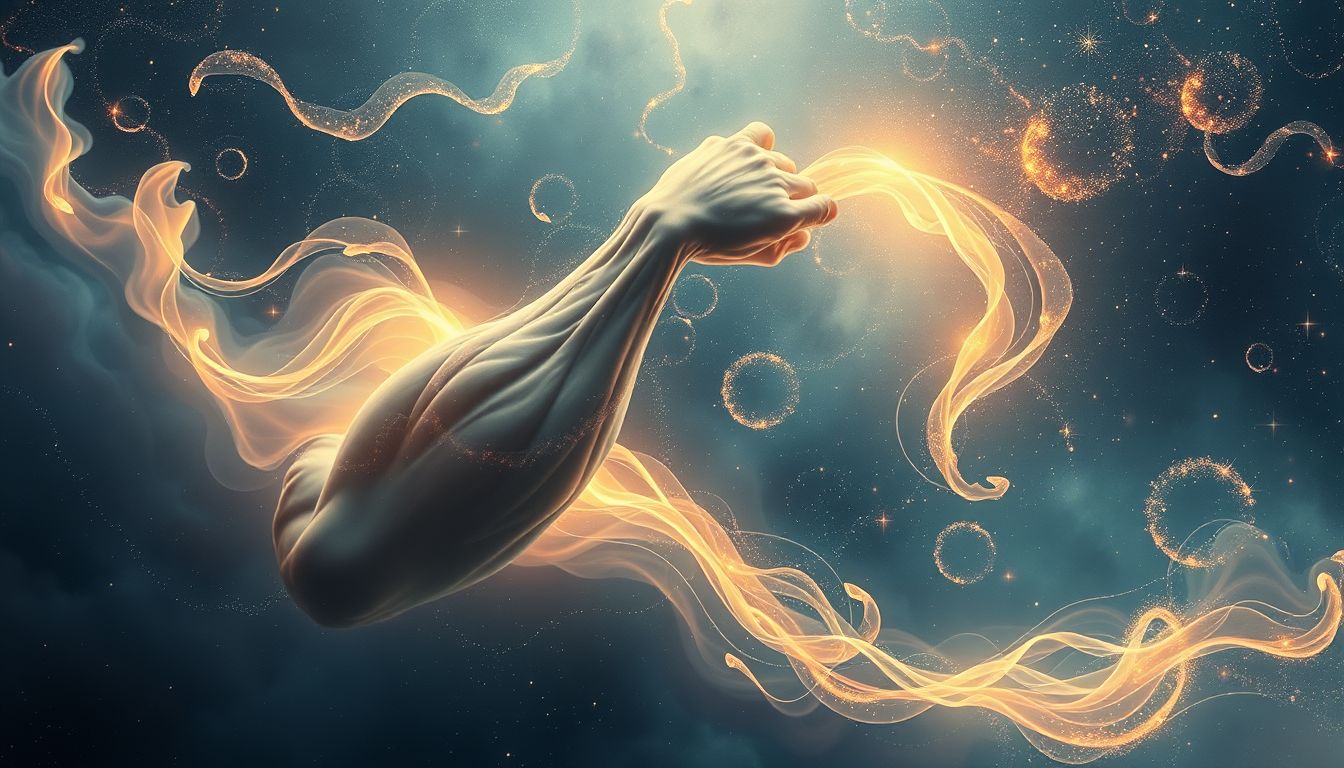 Muskelreißen im Traum symbolisiert oft innere Überforderung und Stress.