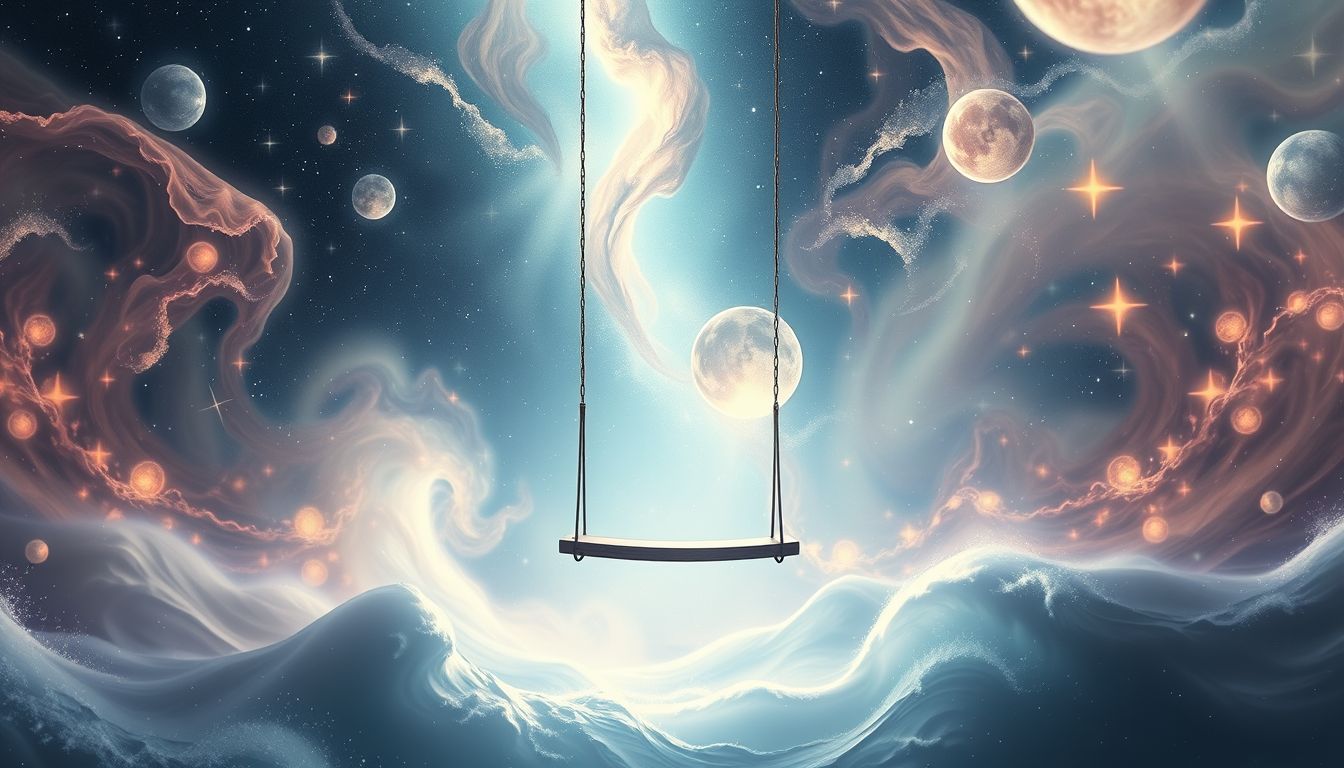 Schaukeln symbolisieren das Streben nach innerer Balance und Harmonie.