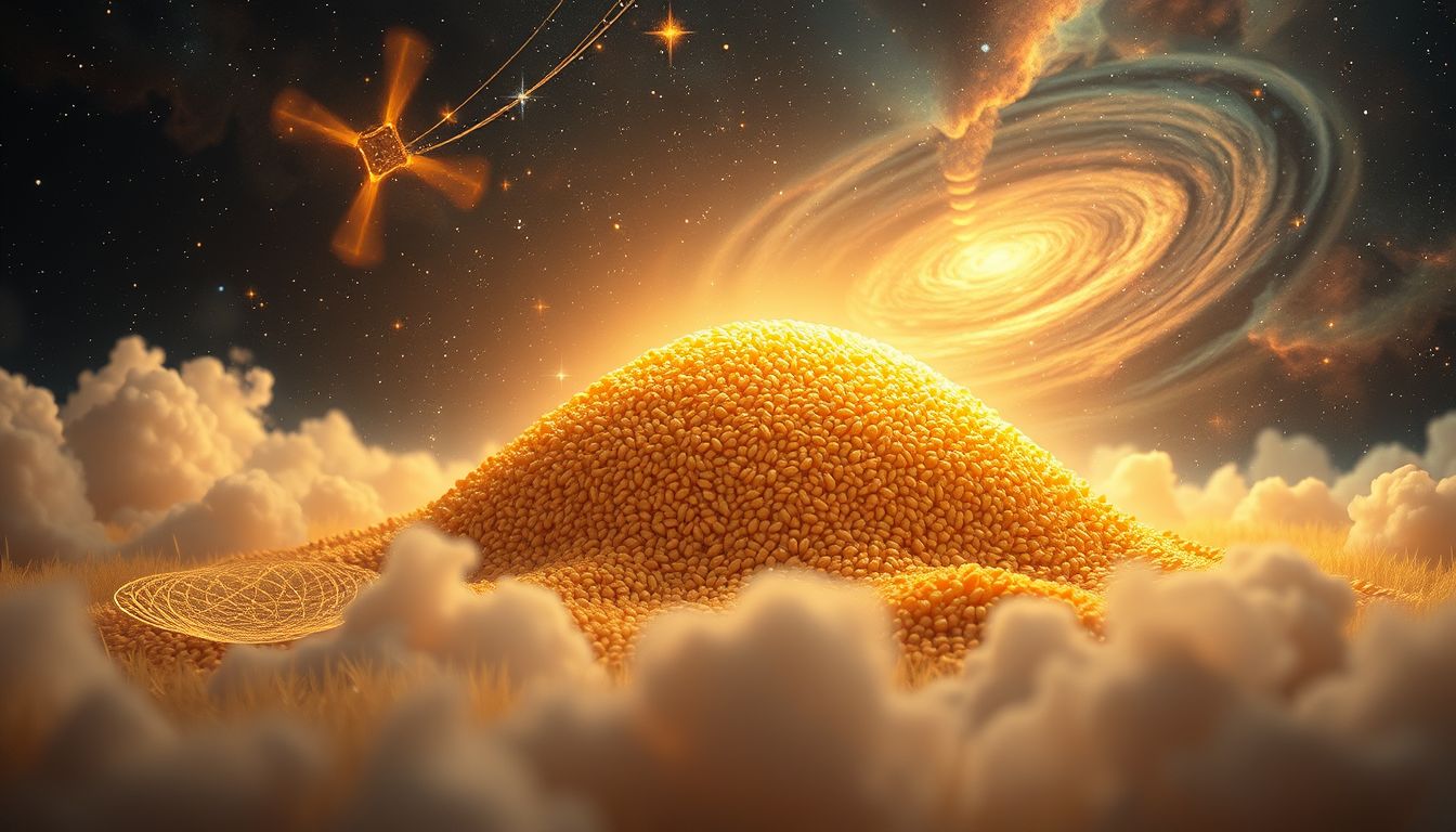 Der Schober symbolisiert in Träumen oft reichen Ernteerfolg.