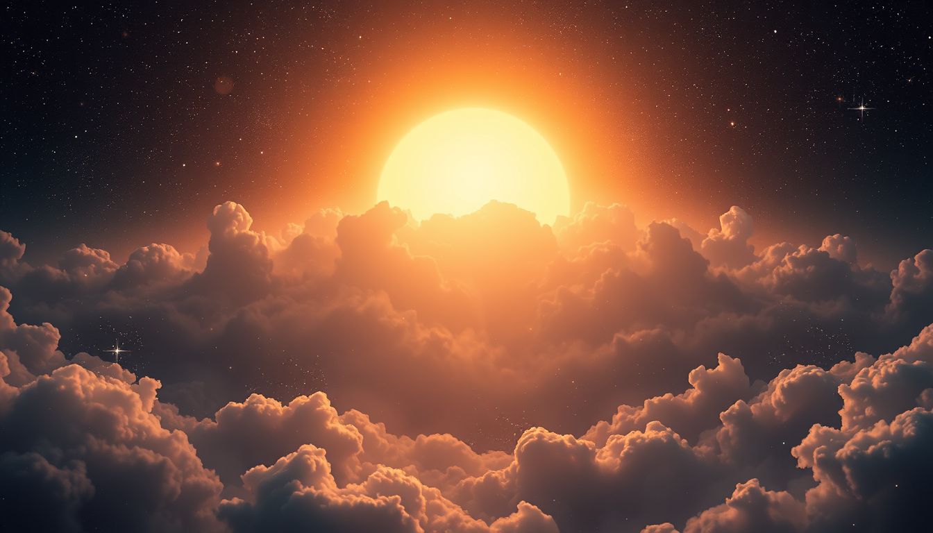 Ein Sonnenaufgang symbolisiert Neuanfang nach seelischer Dunkelheit.