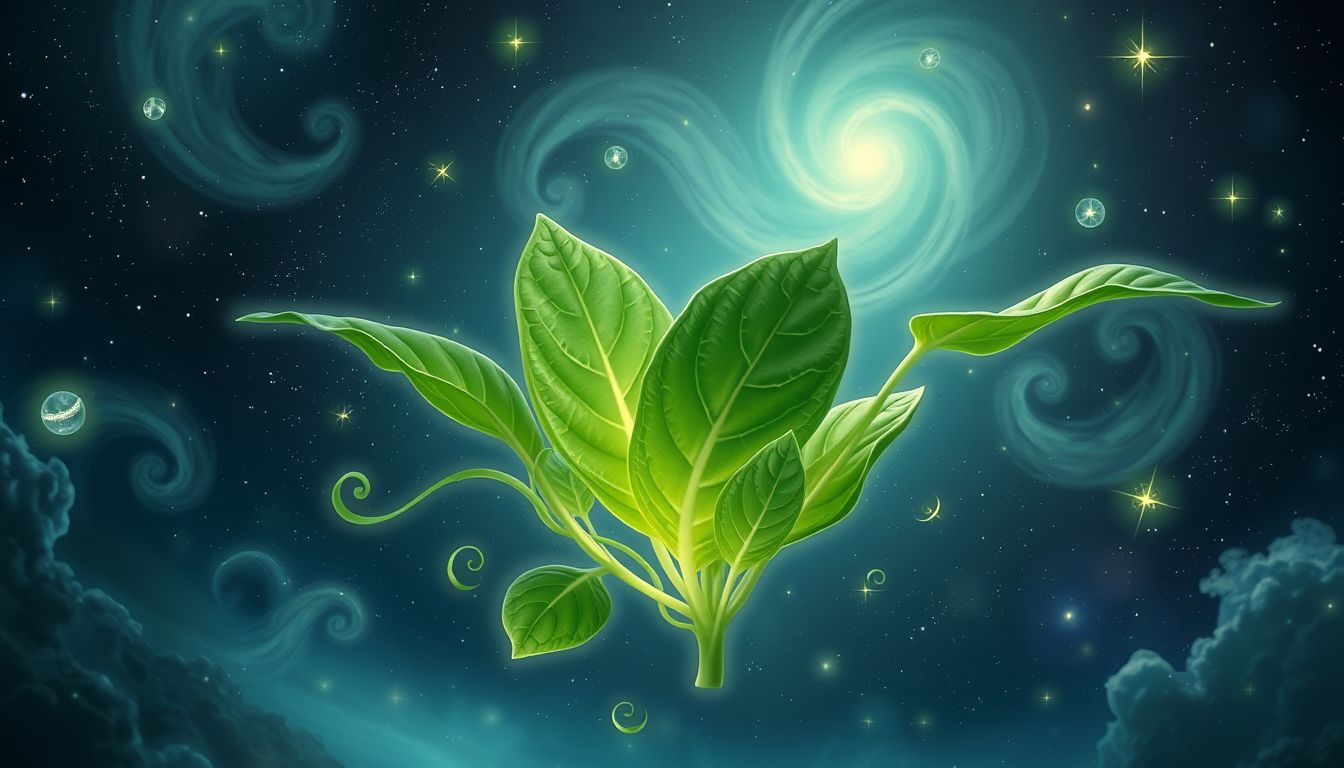 Spinat im Traum symbolisiert oft gesundes Wachstum und innere Stärke.